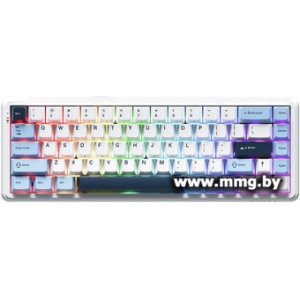 Купить Ajazz AK680 Max (8+1K) (белый/голубой/темно-синий) в Минске, доставка по Беларуси