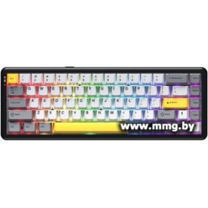 Ajazz AK680 Max (8+1K) (черный/серый/желтый)
