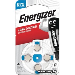 Купить Батарейка Energizer Hearing Aid Batteries ZA675 (4 шт) в Минске, доставка по Беларуси