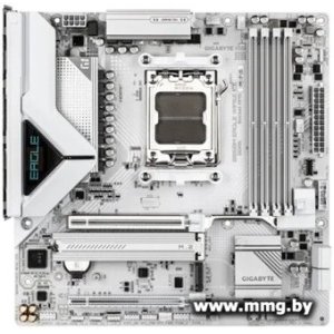 Купить Gigabyte B850M Eagle WiFi6E Ice (rev. 1.1) в Минске, доставка по Беларуси