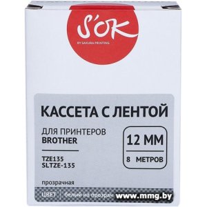 Купить Кассета с лентой S'OK Sakura Printing TZE135 в Минске, доставка по Беларуси