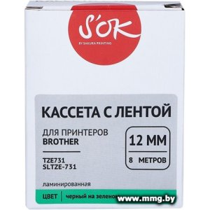 Купить Кассета с лентой S'OK Sakura Printing TZE731 в Минске, доставка по Беларуси