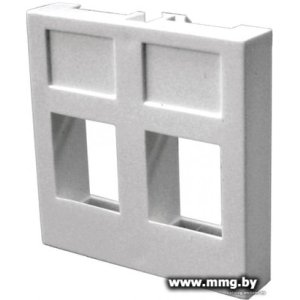 Купить Накладка для розетки Lanmaster LAN-SIP-24R-WH в Минске, доставка по Беларуси