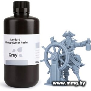 Купить Фотополимер Elegoo Standard Resin 1кг (серый) в Минске, доставка по Беларуси