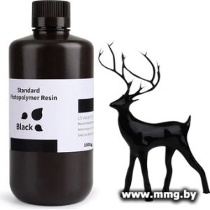 Купить Фотополимер Elegoo Standard Resin 1кг (черный) в Минске, доставка по Беларуси