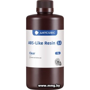 Купить Фотополимер Anycubic ABS-Like 3.0 SABL3CL-10 (1л, прозрачный) в Минске, доставка по Беларуси