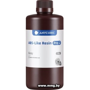 Купить Фотополимер Anycubic ABS-Like Pro 2 SABP2GY-10 (1л, серый) в Минске, доставка по Беларуси