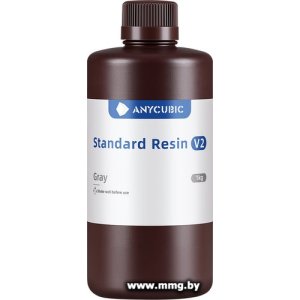 Купить Фотополимер Anycubic V2 SBZ2GY-10 (1л, серый) в Минске, доставка по Беларуси