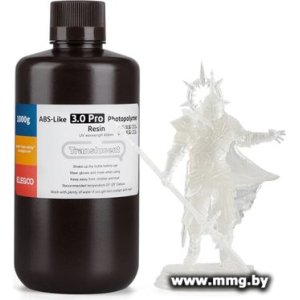 Купить Фотополимер Elegoo ABSlike V3.0 Pro 1кг (полупрозрачный) в Минске, доставка по Беларуси