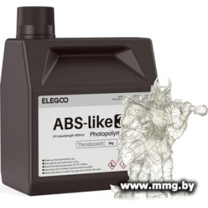 Купить Фотополимер Elegoo ABSlike V3.0 2кг (полупрозрачный) в Минске, доставка по Беларуси