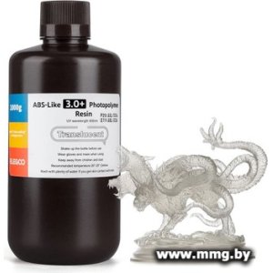 Купить Фотополимер Elegoo ABSlike V3.0+ 1кг (полупрозрачный) в Минске, доставка по Беларуси