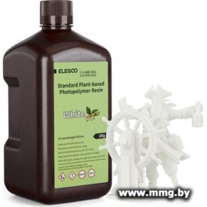 Купить Фотополимер Elegoo PlantBased 2кг (белый) в Минске, доставка по Беларуси