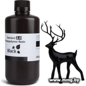 Купить Фотополимер Elegoo Standard V2.0 1кг (черный) в Минске, доставка по Беларуси