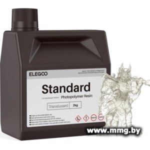 Купить Фотополимер Elegoo Standard 2кг (полупрозрачный) в Минске, доставка по Беларуси