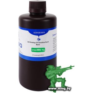 Купить Фотополимер Kingroon Standard B02171 (1 л, прозрачный зеленый) в Минске, доставка по Беларуси