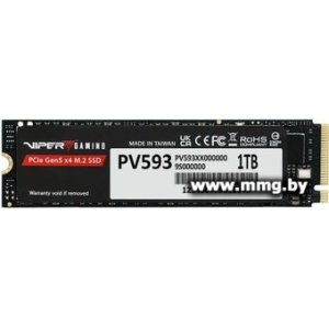 Купить SSD 1TB Patriot Viper VP593 PV593P1TBM28H в Минске, доставка по Беларуси