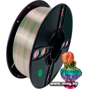 Купить Филамент Kingroon PLA Silk 1.75мм B01889 (1кг, Rainbow Candy) в Минске, доставка по Беларуси