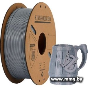 Купить Филамент Kingroon PLA 1.75мм NPLA011 (1кг, Silver) в Минске, доставка по Беларуси