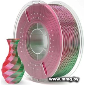 Купить Филамент Elegoo PLA Silk (1.75 мм, 1 кг, зелено-красный) в Минске, доставка по Беларуси