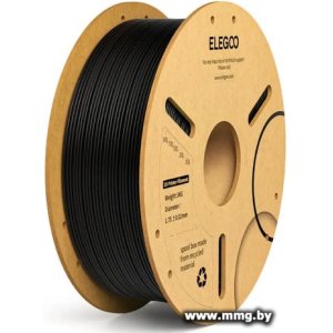 Купить Филамент Elegoo PLA+ (1.75 мм, 1 кг, черный) в Минске, доставка по Беларуси