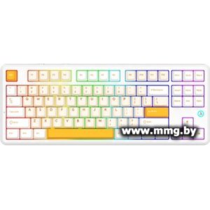 Купить Ajazz AK870 V2 (желтый/белый, Ajazz Daydream) в Минске, доставка по Беларуси