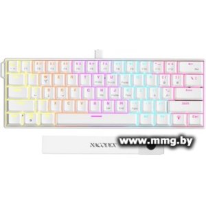 Купить Ajazz NK61 (белый, Ajazz Red) в Минске, доставка по Беларуси