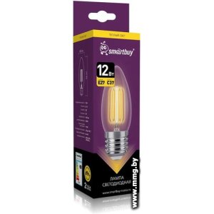 Купить Лампа светодиодная SmartBuy SBL-C37F-12-27K-E27 в Минске, доставка по Беларуси