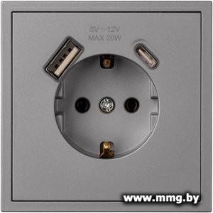 Купить Розетка SmartBuy Капелла SBE-09g-16-S1-USB в Минске, доставка по Беларуси