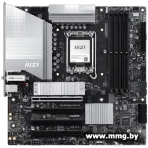 Купить MSI Pro B860M-A WiFi6E в Минске, доставка по Беларуси