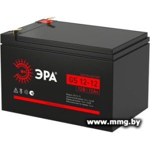 Купить ЭРА GS 12-12 12В/12Ач Б0072487 в Минске, доставка по Беларуси
