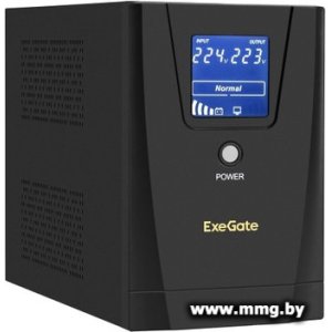 Купить ExeGate SpecialPro Smart LLB-1500.LCD.AVR.2SH.3C13.USB EX292800RUS в Минске, доставка по Беларуси