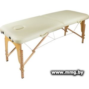 Массажный стол Atlas Sport складной 2-с деревянный 70 см (бежевый)