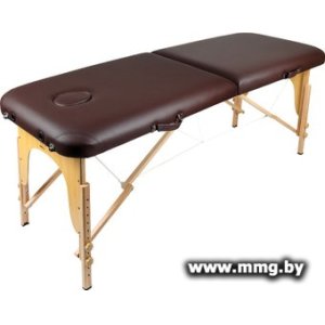 Массажный стол Atlas Sport складной 2-с деревянный 70 см (коричневый)
