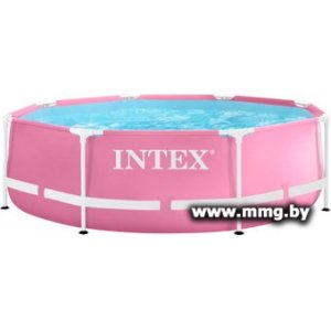 Купить Каркасный бассейн Intex Pink Metal Frame 28290 (244х76 см) в Минске, доставка по Беларуси