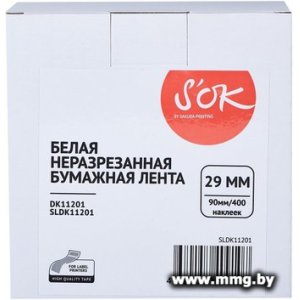 Купить Картридж-лента S'OK Sakura Printing DK11201 в Минске, доставка по Беларуси