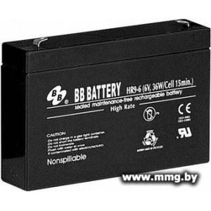 Купить B.B. Battery HR9-6-T2 (6В/8 А·ч) в Минске, доставка по Беларуси