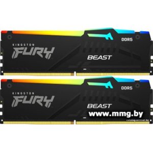 Купить 64GB (2x32Gb) PC5-44800 Kingston KF556C36BBE2AK2-64 в Минске, доставка по Беларуси