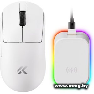 Купить MCHOSE A7 V2 Ultra Plus Lightweight Wireless (белый) в Минске, доставка по Беларуси