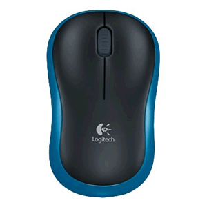 Купить Logitech M185 (черный/синий) 910-002239 / 910-002632 в Минске, доставка по Беларуси