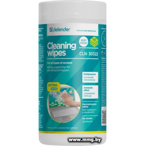Купить Салфетки Defender CLN30322 Optima (100 шт) (D30322) в Минске, доставка по Беларуси