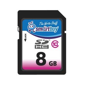 Купить SmartBuy 8GB SDHC SB8GBSDHCCL10 в Минске, доставка по Беларуси