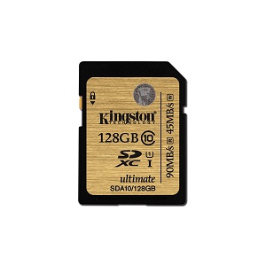 Купить Kingston 128Gb SDHC Ultimat SDA10/128GB в Минске, доставка по Беларуси