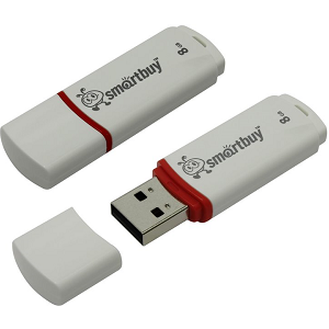 8GB SmartBuy Crown White