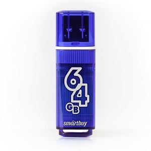 Купить 64GB SmartBuy Glossy dark blue в Минске, доставка по Беларуси