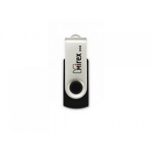 8GB Mirex SWIVEL BLACK (13600-FMURUS08)