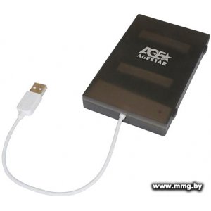 For HDD 2.5" AgeStar SUBCP1 Black