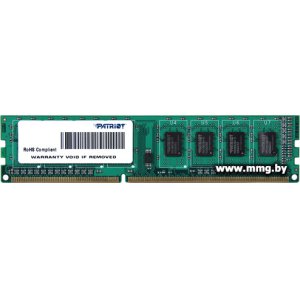 Купить 4GB PC3-12800 Patriot (PSD34G1600L81) в Минске, доставка по Беларуси