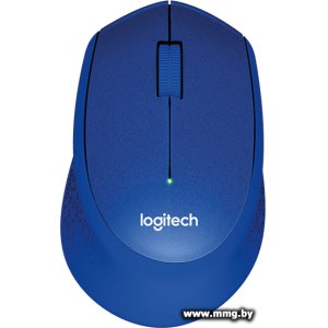 Logitech M330 Silent Plus (синий) 910-004910 / 910-004925