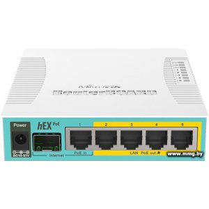Купить Маршрутизатор Mikrotik Hex PoE [RB960PGS] в Минске, доставка по Беларуси