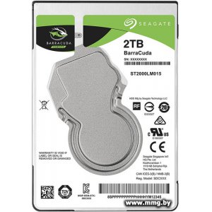 Купить 2000Gb Seagate Barracuda [ST2000LM015] в Минске, доставка по Беларуси